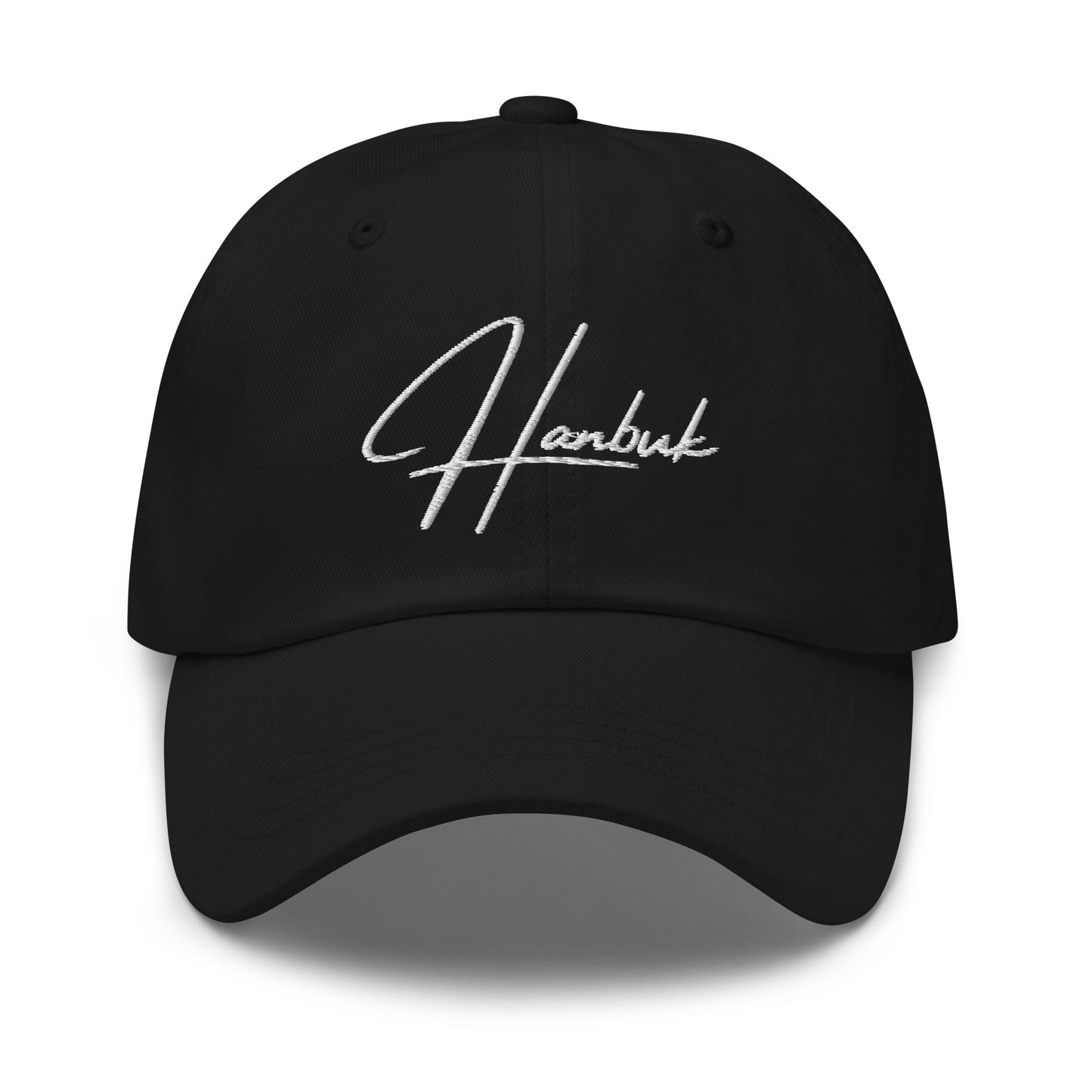 한북 Signature Classic Dad Hat - Black