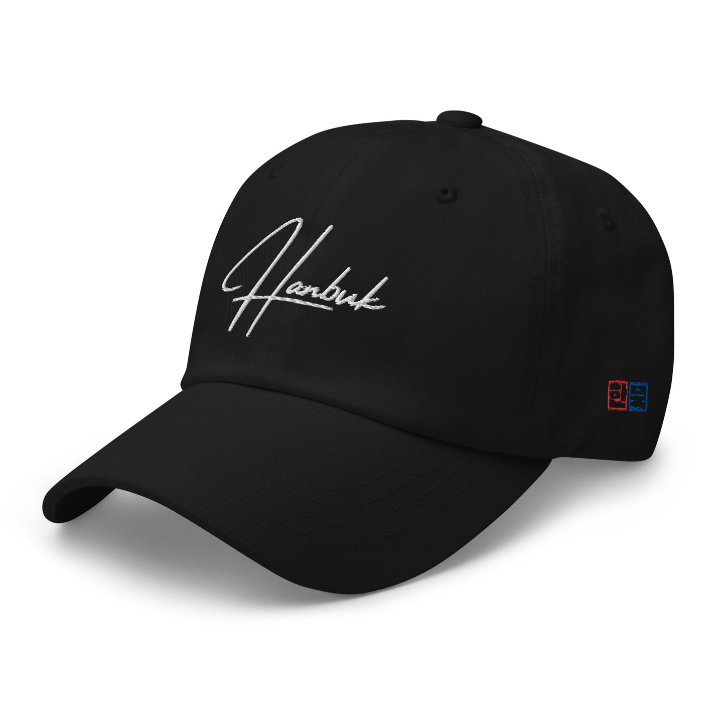 한북 Signature Classic Dad Hat - Black