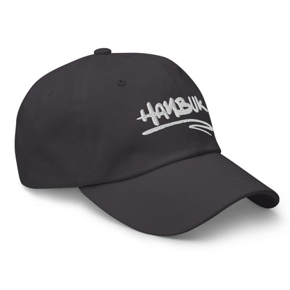 한북 Scribbled Classic Dad Hat - Grey