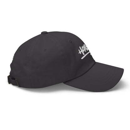 한북 Scribbled Classic Dad Hat - Grey