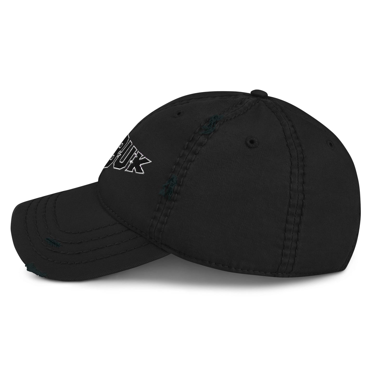 한북 Distressed Dad Hat - Black