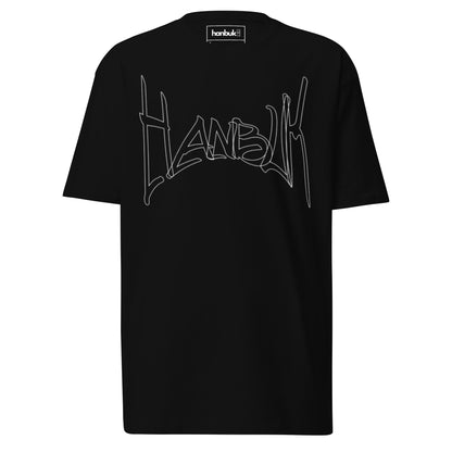 한북 Premium Stencil Tee - Black