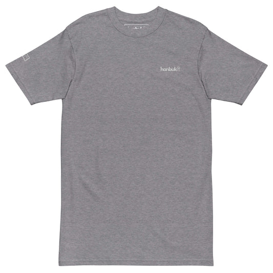 한북 Premium Logo Tee - Carbon Grey