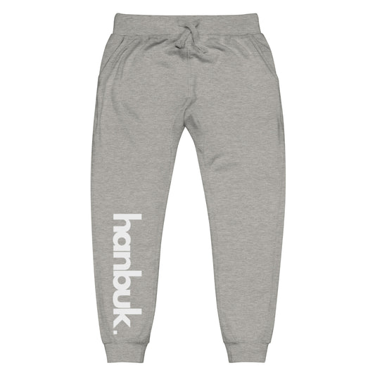 한북 Premium Logo Sweatpants - Carbon Grey