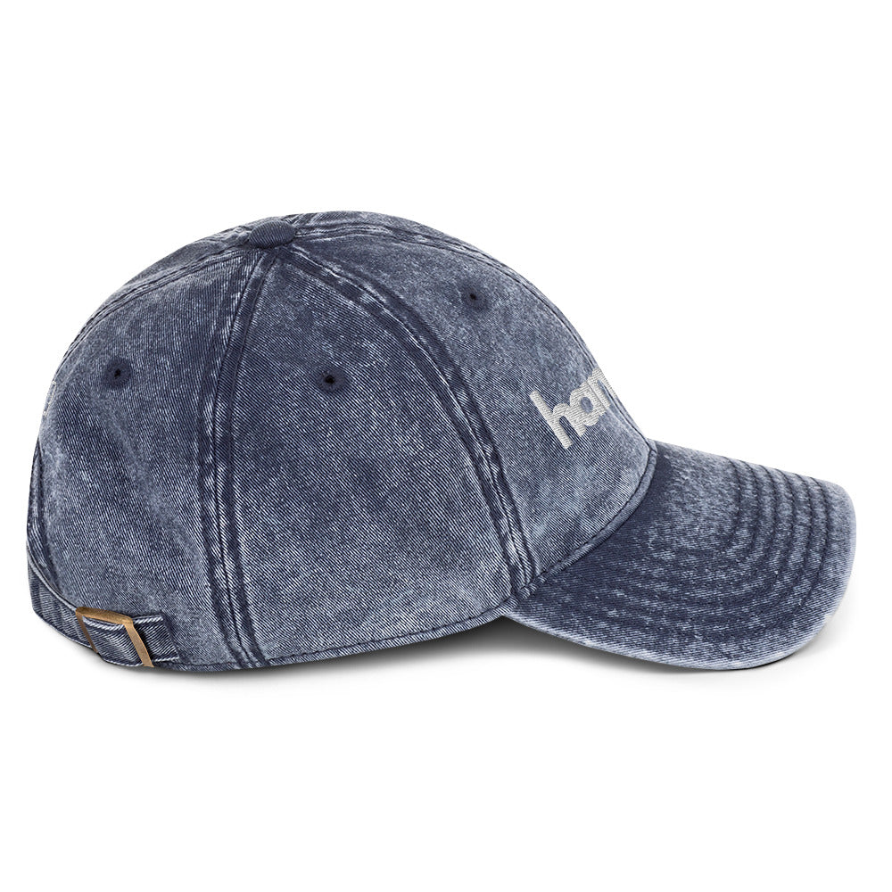 한북 Vintage Cap - Navy