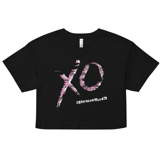 한북 XO Crop Tee - Black