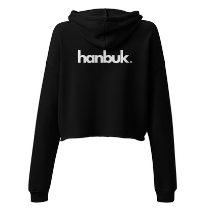 한북 Perfect Crop Hoodie - Black