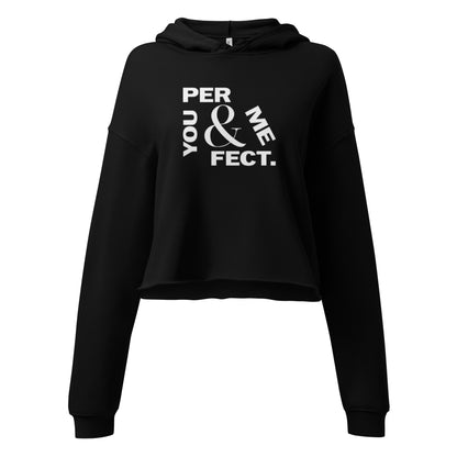 한북 Perfect Crop Hoodie - Black